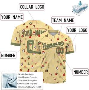 Professionnel sur mesure votre propre conception poids léger de haute qualité meilleure conception 2024 vêtements de sport uniforme de baseball - Product Image 4