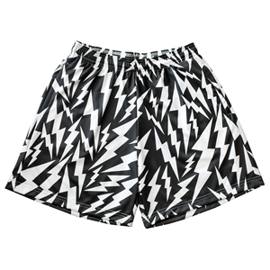 Shorts de rugby pour femmes en polyester à deux tons avec logo personnalisé en gros, avec poche latérale, double couture, shorts de rugby OEM - Product Image 2