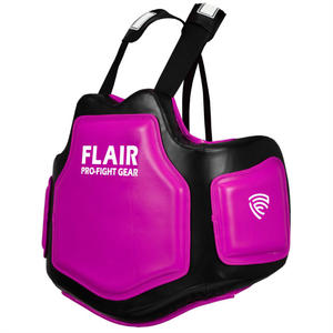 Logo personnalisable Sports Safety Chest Guard Protecteur de corps de protection durable pour MMA Taekwondo Martial Training Soft Feature - Product Image 3