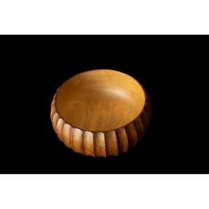 Pure Beechwood Salad <b>Bowl</b> for Healthy Meals Outdoor <b>Picnic</b> and Simple Home Decor - Product Image 4