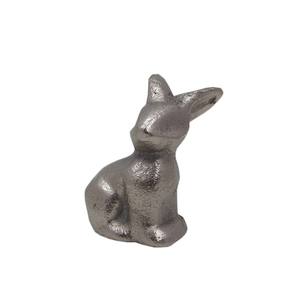 Sculptures d'animaux en aluminium tendance en vrac faites à la main noir fini pour la maison salon Sculpture de bureau décorative - Product Image 3