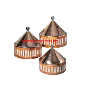Ensemble de chauffe-plats en acier inoxydable, style classique, simple, luxueux, multifonctionnel, écologique, vaisselle de haute qualité - Product Image 1