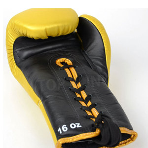 Gants de boxe professionnels 2022, design personnalisable en cuir PU, haute qualité, taille personnalisable, impression de logo personnalisé pour les arts martiaux - Product Image 3
