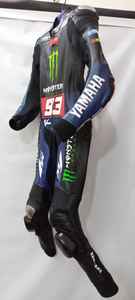 Veste de moto et de course automobile en cuir respirant noir personnalisé vêtements de sport - Product Image 2