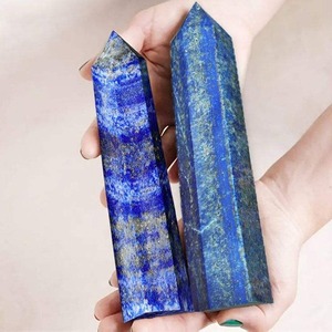 Cristaux magiques les plus vendus, tour/obélisque en lapis-lazuli naturel, 2-4 pouces, jeu de couleurs, poli pour la sagesse et l'approche spirituelle - Product Image 2