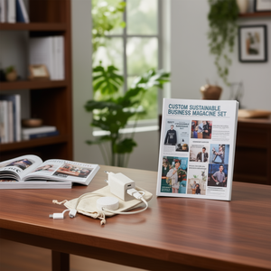 Set di Riviste Aziendali Sostenibili Personalizzate - Product Image 3