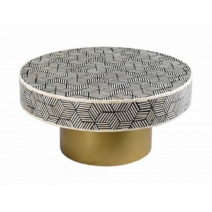 Table basse de luxe de haute qualité Table basse incrustée de nacre fabriquée au Vietnam Table MOP - Product Image 4