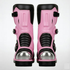 Bottes de motocross d'hiver Acerbis Whoops en acier, nouveau design, chaussures de course, imperméables, respirantes, 100% cuir véritable, pour la conduite à moto - Product Image 2