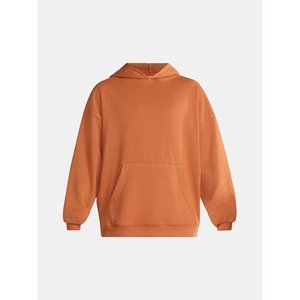 Sweat-shirt à capuche en polaire surdimensionné pour hommes avec poches Automne Hiver Casual Solid Color Pullover - Product Image 3