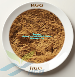 Hgo สารสกัดจากโรสแมรี่ (rosmarinus officinalis) (เกรดอาหาร) rosmarinic Acid 35% (สารสกัดมาตรฐาน) - Product Image 1