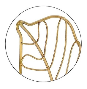 Top Trending <b>Leaf</b> Style Metal Wire Frame Handmade Durable Candle Holder Tabletop Home Decoration Multi-Event Christmas Decor - Product Image 3