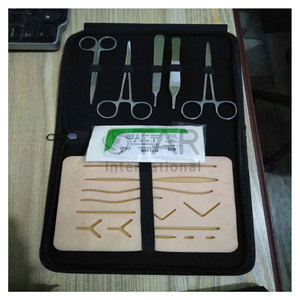 Kit de Práctica de Sutura Quirúrgica para Estudiantes de Medicina, de Alta Calidad, para Enseñanza de Primeros Auxilios, Instrumentos Médicos de Entrenamiento Duraderos - Product Image 3