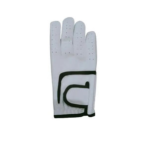 Gants de golf souples respirants en peau de mouton avec logo personnalisé Gants d'équitation durables en cuir véritable antibactérien respirant pour hommes - Product Image 5