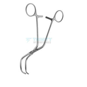 Recién llegado, juego de instrumentos de acero inoxidable, abrazadera Lambert Kay curvada de 220mm, reutilizable, ligera, superventas - Product Image 4