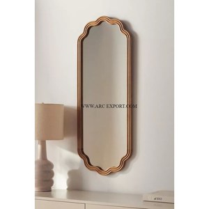 Espejo de pared de baño vintage Calidad Premium Forma cuadrada Flor Lujo Nuevo aspecto Patrón Espejo de decoración de pared al mejor precio - Product Image 2