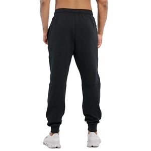 Vêtements de jogging personnalisés de qualité supérieure, entraînement, golf, gym, jogging, survêtement, pantalon de survêtement personnalisé pour homme, pantalon de survêtement noir technique pour homme - Product Image 4