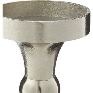 Bougeoir pilier en aluminium plaqué or et argent pour la décoration de jardin et de chambre à coucher - Product Image 3
