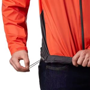 Veste en nylon de haute qualité pour hommes Veste de sport unisexe avec logo personnalisé Vestes coupe-vent pour hommes - Product Image 2