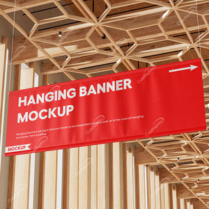 Hai mặt vải dọc Vinyl cực túi Trần treo tường cuộn biểu ngữ Áp phích cho trung tâm mua sắm kinh doanh - Product Image 2