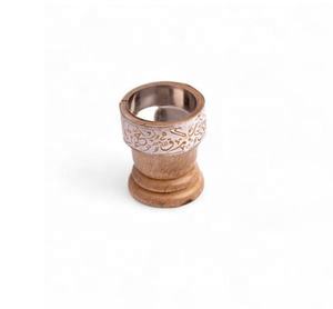 2026 New Luxury Acacia Wood Bakhoor <b>Burner</b> Arabic Oud Madhkan <b>Incense</b> <b>Holder</b> Home Fragrance Ramadan Gift | Handcrafted - Product Image 2
