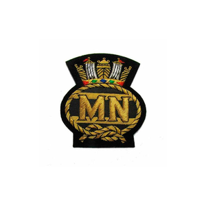 Badges faits à la main personnalisés de qualité supérieure Badges en fil métallique Badges de broderie en fil métallique - Product Image 1