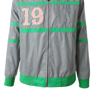 Veste bomber réfléchissante réversible respirante 3M, vente en gros OEM, streetwear grec pour fraternités, unisexe, imperméable, soie/coton - Product Image 5