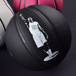 Professional Training <b>Basketball</b> Ball Youth Choice Sports Ball Bulk Quantity Size 5 Black PU Cover Low Rate Manufacturing - Product Image 6