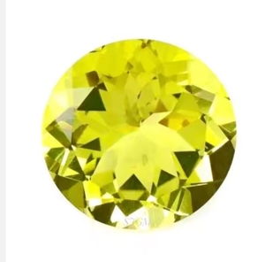 3,50mm Corte brillante redondo Natural VERDE ORO LIMÓN CUARZO Venta al por mayor Precio de fábrica Piedra preciosa suelta facetada de alta calidad IGI - Product Image 1