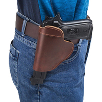 Étui personnalisable en cuir véritable Golden Crown 100% pour pistolet Beretta 92, multi-tailles, étanche, antidérapant, couleurs et designs personnalisables