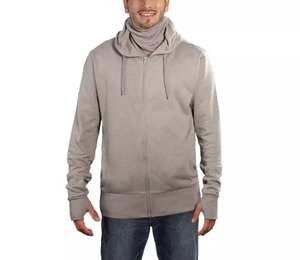 Sweatshirts à capuche avec marque privée et masque de ski Sweatshirts à capuche surdimensionnés avec fermeture éclair Logo personnalisé Sweats à capuche pour hommes Prix d'usine - Product Image 5