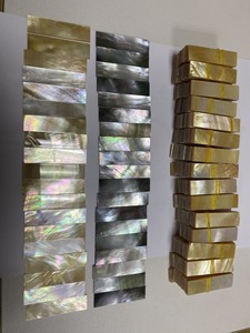 Tranches de coquille de nacre du Vietnam en nacre de qualité supérieure pour bijoux accessoires incrustation de meubles artisanat et décoration murale - Product Image 6