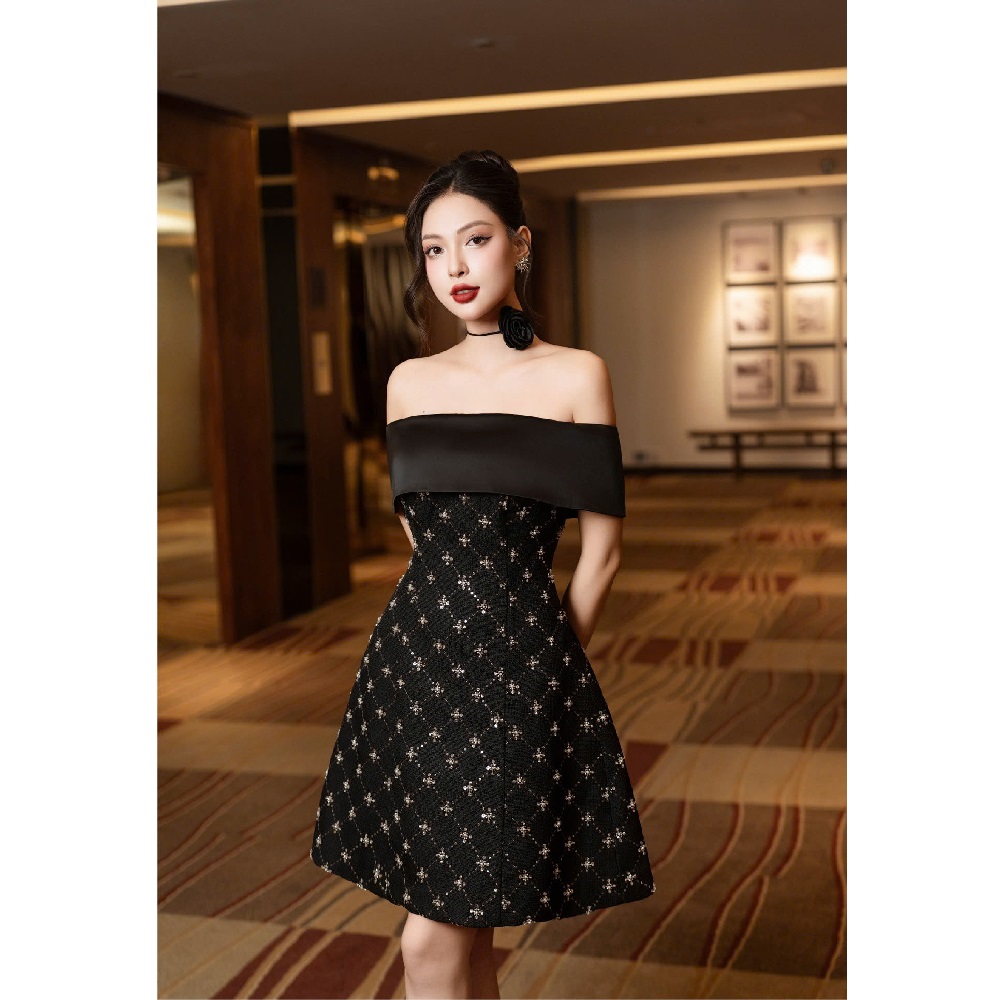knee length dresses for ladies Busty Cut Out Seamless Dress – 3wishes.com main image 0