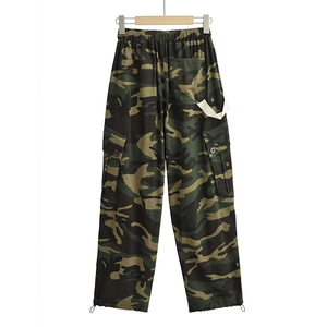 Mujeres al aire libre suelta suave comodidad cordón ligero ropa de calle colores sólidos Jogging desgaste transpirable Cargo pantalones mujeres - Product Image 1