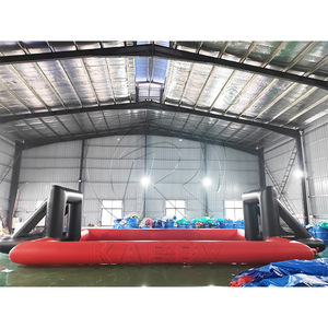 Campo de Fútbol Inflable de PVC de Grado Comercial, Parque de Atracciones Portátil y Móvil, Área de Juegos de Tamaño Personalizado - Product Image 2