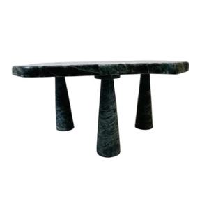 Vente en gros de table Calma en marbre vert, table basse de luxe en pierre naturelle pour la maison, le bureau et l'hospitalité - Product Image 5