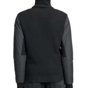 Suéter Táctico Híbrido con Cremallera para Hombre, Chaqueta de Estilo Utilitario, Tejido de Punto en la Espalda, Manga Larga, Informal, para Exteriores, Capa Superior - Product Image 4