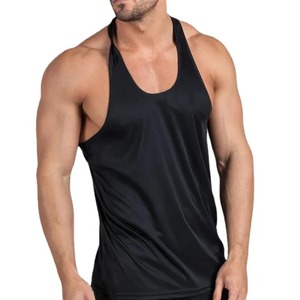 Camiseta sin mangas de talla grande para gimnasio deportivo personalizada para hombre, Camiseta ajustada de secado rápido, ropa deportiva suave, camiseta cortada sin mangas de verano - Product Image 1