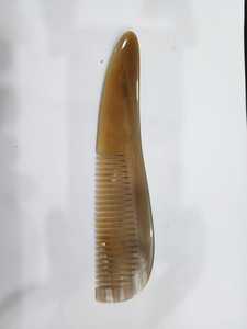 หวีผมฮอร์นโฮมเมดหวีผมฮอร์นธรรมชาติหรูหราหวีทำมืออินเดียสำหรับผู้หญิงหวีฮอร์นธรรมชาติ - Product Image 2