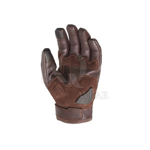 Dynamic Leather Racing <b>Gloves</b> Windproof Winter Breathable Strong Grip Design for Motorbike Riding Training Outdoor Activities - Product Image 4