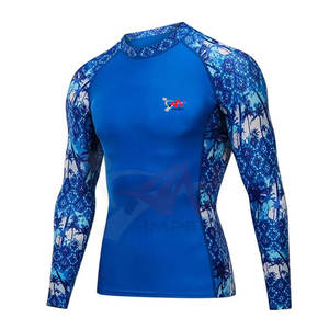 เสื้อแรชการ์ดแขนยาวทรงสปอร์ตสำหรับผู้ชาย เนื้อผ้านุ่ม สวมใส่สบาย เหมาะสำหรับเล่นกีฬา - Product Image 2