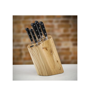 Organisateur porte-couteau incliné en bois pour couteaux pour ustensiles de cuisine et restaurants au meilleur prix - Product Image 4