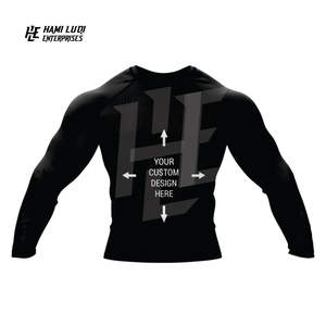 Wholesale Custom <b>MMA</b> <b>Rash</b> <b>Guard</b> Custom Sublimation Printed Bjj <b>Rash</b> <b>Guard</b> High Quality Fight Training <b>Rash</b> <b>Guard</b> - Product Image 1