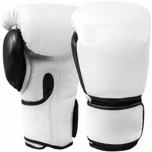 Guantes de Boxeo Profesionales de Cuero de Alta Calidad, Guantes de Entrenamiento con Correa de Muñeca de Gancho y Bucle, Logotipo Personalizado para Sparring y Trabajo con Saco - Product Image 3