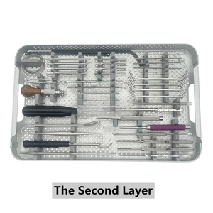 Surgiright-Placa de bloqueo ortopédica de acero inoxidable, kit de instrumentos quirúrgicos veterinarios para huesos de animales pequeños - Product Image 3