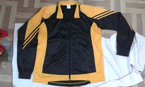 OEM personalizado de los hombres de la primavera de rayas diagonales chaqueta Cortavientos reversible al por mayor, - Product Image 4