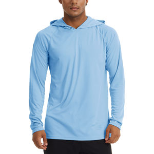 Sweat à capuche de pêche Performance Upf 50 Chemise de pêche à capuche OEM Impression par sublimation de haute qualité Polyester à séchage rapide - Product Image 1