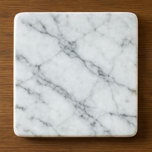 Posavasos de mármol blanco en forma de corazón Premium, Juego de 2 posavasos de lujo para bebidas, posavasos elegantes para Decoración de mesa de centro de oficina en casa - Product Image 6