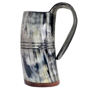 Nuevo diseño Bebida Diseño único La mejor calidad Cuerno de búfalo Tankard Viking Beber Cuerno Taza DE LA India para OCASIÓN DE Navidad - Product Image 2