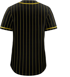 เสื้อเบสบอลผ้าโพลีเอสเตอร์ 100% สำหรับผู้ชายและผู้หญิง เสื้อเบสบอลแบบติดกระดุมเปล่า ชุดยูนิฟอร์มกีฬาสำหรับทีม - Product Image 6