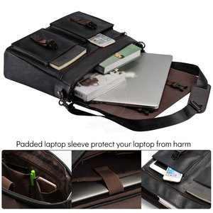 Low Price Durable Factory Made <b>Leather</b> <b>Laptop</b> <b>Bags</b> Premium Quality Latest Design <b>Leather</b> <b>Laptop</b> <b>Bags</b> - Product Image 4